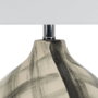BigBuy Home Lampe de bureau Blanc Noir