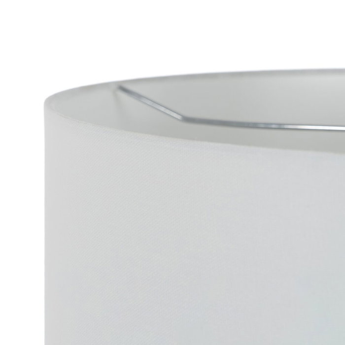 BigBuy Home Lampe de bureau Blanc Noir