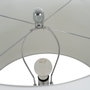 BigBuy Home Lampe de bureau Blanc Noir