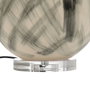 BigBuy Home Lampe de bureau Blanc Noir
