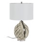 BigBuy Home Lampe de bureau Blanc Noir