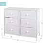 Max Home Commode Max Home Blanc 80 x 62 x 30 cm