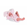 Muñecas Antonio Juan Poupée Nouveau-Né Erika Déguisée en Lapin avec Peluche Carotte Vinyle Doux 42 cm