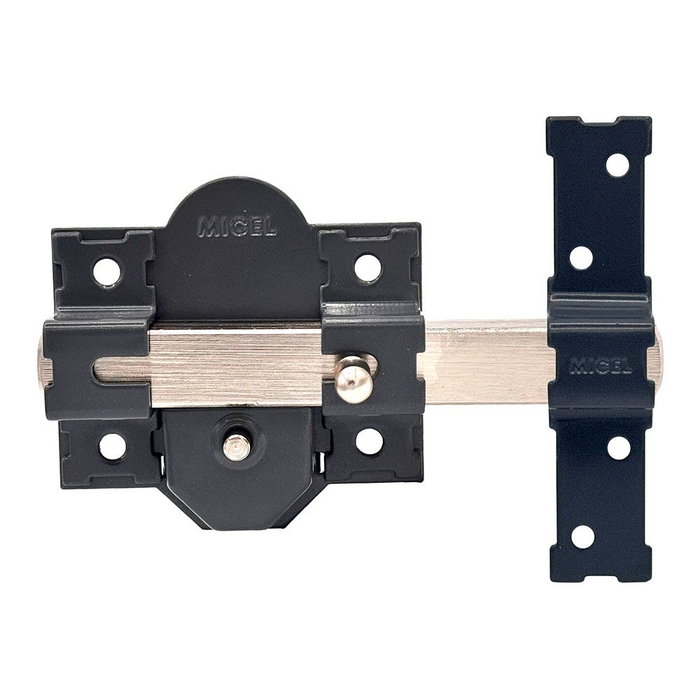 Serrure de sécurité Micel crr10 86b/50 Acier Gris 50 mm Recouvrir Serrure de sécurité Micel crr10 86b/50 Acier Gris 50 mm Recouvrir
