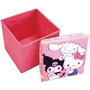 Fun House Ensemble table et tabouret de rangement Hello Kitty pliable