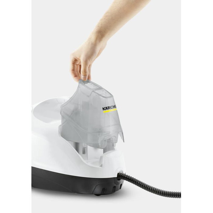 Kärcher Dampfreiniger SC 4 EasyFix – Nettoyeur vapeur avec réservoir amovible, buse flexible et fixation Klett