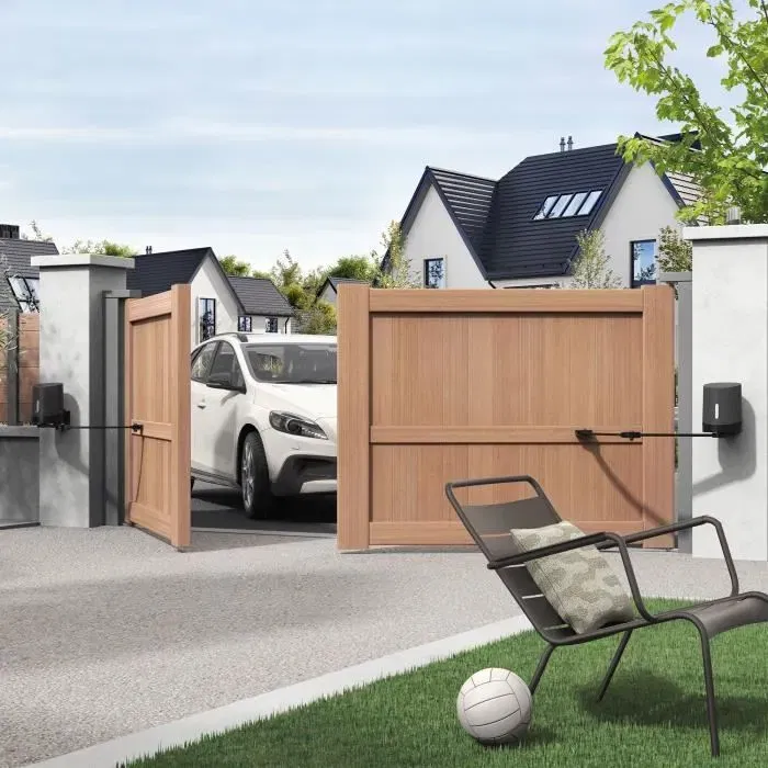 Avidsen - Kit moteur de portail battant Orane Connect - Connecté WiFi - 250 kg par vantail - 5 m max - Application Home