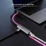 Nanocable Adaptateur USB-C 3.1 vers RJ45 Ethernet Gigabit avec PD 100W - CoolBox Gris 18 cm
