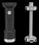 Kitchenaid 5KHBRV05BM Batteur plongeant sans fil noir mat + accès. (pichet, fouet, hachoir) - sans batterie