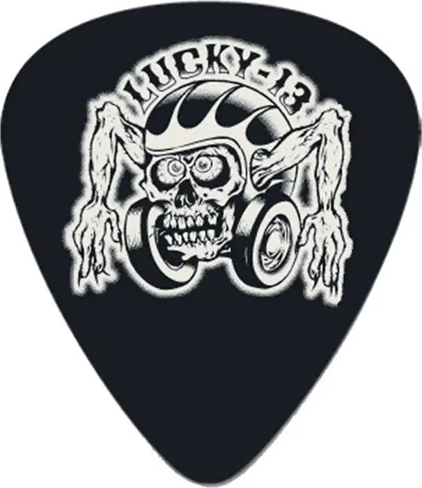 Dunlop Pack 36 Médiators Lucky 13 Series III Helmet Skull - 1,00 mm