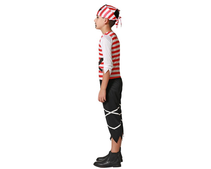 Disfraz Pirata Niño Infantil Rayas Rouge Disfraz Pirata Niño Infantil Rayas Rouge
