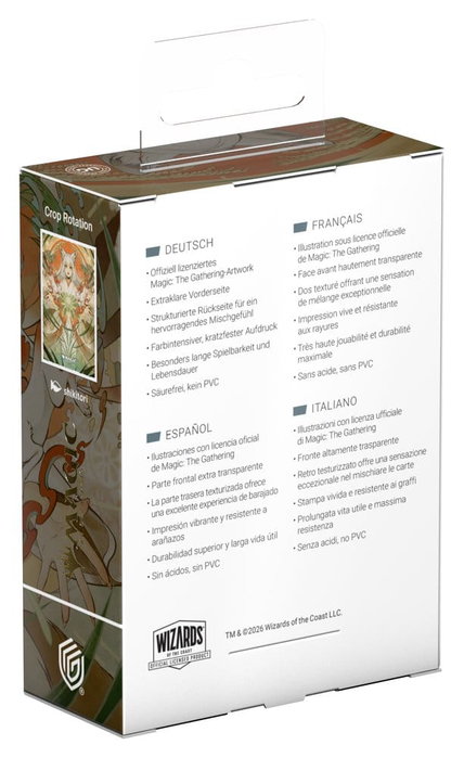 Ultimate Guard Art Sleeves Magic: The Gathering Secrets of Strixhaven - Crop Rotation