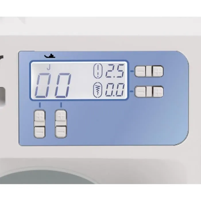 Brother FS100WT Machine à coudre électronique - 100 points de couture, écran LCD, enfilage automatique, variateur de vitesse, bras libre