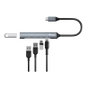 Equip Hub USB-C 3.2 5 ports Aluminium (1xUSB 3.0, 2xUSB 2.0, 1xUSB-C PD 100W, 1xUSB-C mâle) Concentrateur