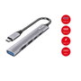 Equip Hub USB-C 3.2 5 ports Aluminium (1xUSB 3.0, 2xUSB 2.0, 1xUSB-C PD 100W, 1xUSB-C mâle) Concentrateur