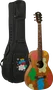 LAG Guitare Electroacoustique Folk Parlor Signature Vianney Lag Naturelle