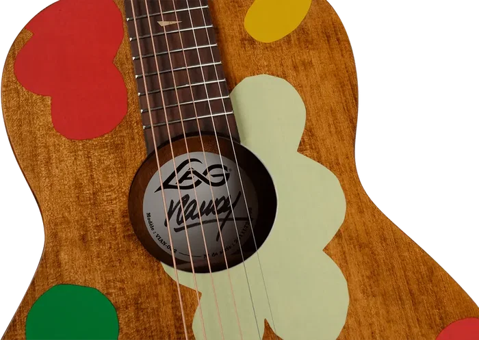 LAG Guitare Electroacoustique Folk Parlor Signature Vianney Lag Naturelle