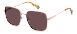Polaroid PLD-6194-S-X-8KJ Lunettes de soleil Rose et Marron