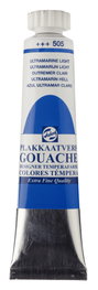 Talens Couleurs Tempéra Extra Fines Azul Ultramar Claro 505 - Tube 20 ml