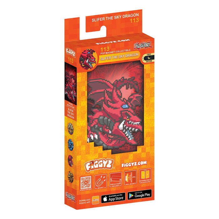 FiGGYZ Aimant de collection Yu-Gi-Oh! Slifer the Sky Dragon 11 cm