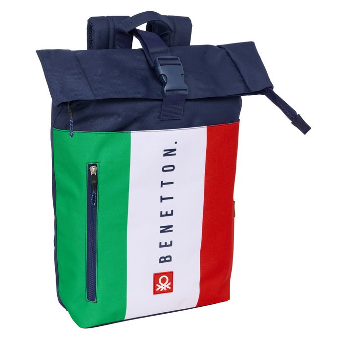 Sacoche pour Portable Benetton Flag Blue marine 28 x 42 x 13 cm Sacoche pour Portable Benetton Flag Blue marine 28 x 42 x 13 cm