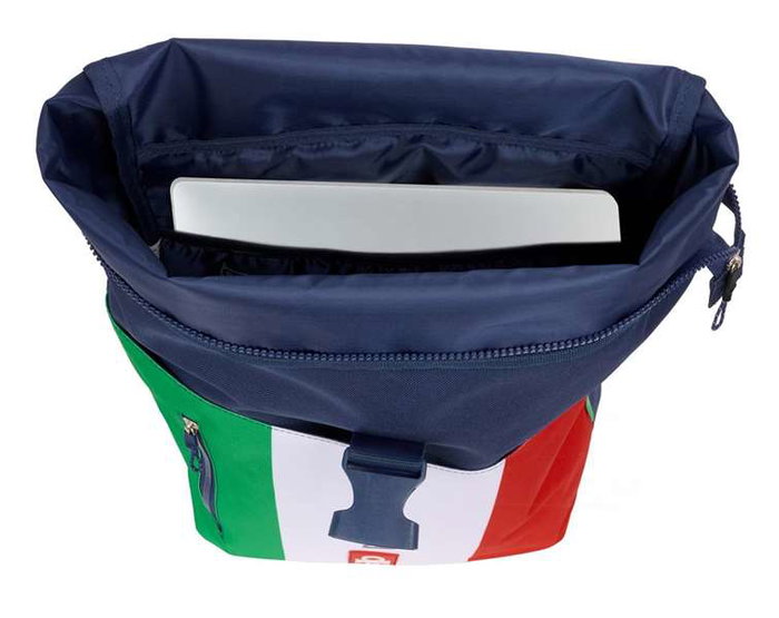 Benetton Sac à dos solapa pour ordinateur portable 15,6", modèle Flag, dimensions 28x42x13 cm Benetton Sac à dos solapa pour ordinateur portable 15,6", modèle Flag, dimensions 28x42x13 cm