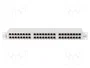 LANBERG Panneau de brassage Cat 6 RJ45 48 ports 1U 19 pouces
