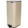 Brabantia Bo Poubelle à Pédale 30 Litres Soft Beige