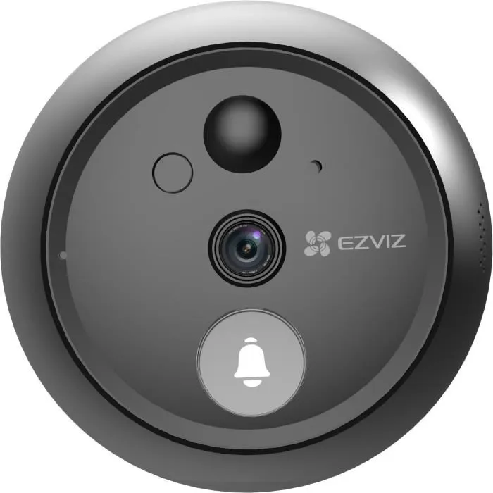 EZVIZ Judas Connecté HP4 avec Sonnette Vidéo 4,3 Pouces Wi-Fi 2MP Audio Bidirectionnel