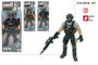 Figurine articulée Soldat Commando SWAT avec gilet pare-balles et mitraillette 30 cm - Modèles assortis