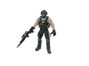 Figurine articulée Soldat Commando SWAT avec gilet pare-balles et mitraillette 30 cm - Modèles assortis