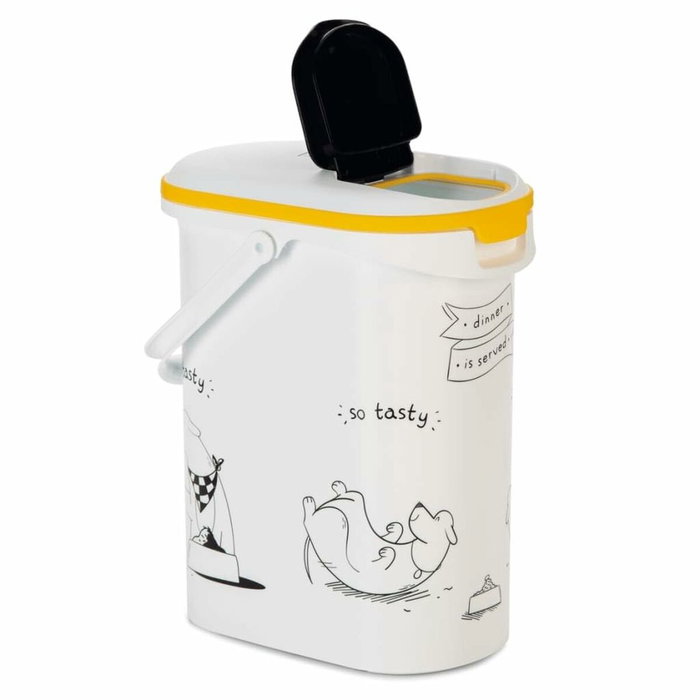 Curver Conteneur à croquettes Blanc 10 L - 4 kg Curver Conteneur à croquettes Blanc 10 L - 4 kg