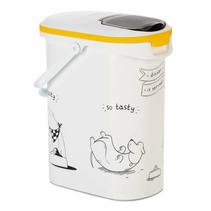 Curver Conteneur à croquettes Blanc 10 L - 4 kg Curver Conteneur à croquettes Blanc 10 L - 4 kg