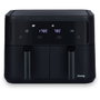 Hkoenig FRY900 Friteuse sans huile 9L, Double cuve 4,5L, Noir