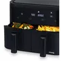 HKoeNIG Friteuse sans huile FRY900 - Capacité 9L, double cuve 4.5L, 8 programmes, 2400W - Cuisson à air chaud