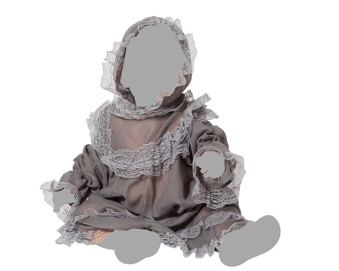 BigBuy Carnival Déguisement Bébé Halloween Gris 12-24 Mois