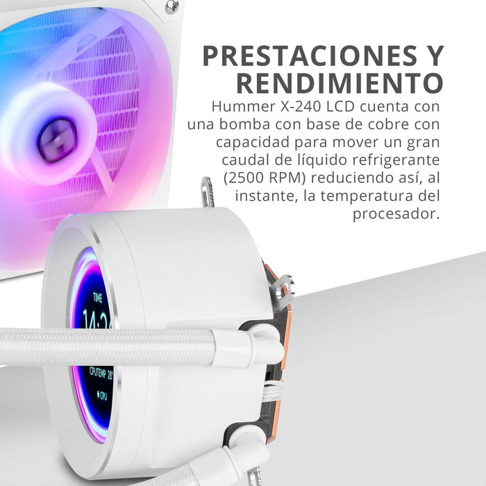 Kit de refroidissement liquide Nox HUMMER X-240 Kit de refroidissement liquide Nox HUMMER X-240