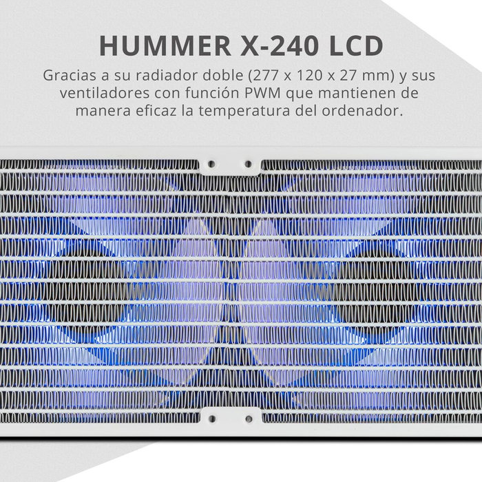 Kit de refroidissement liquide Nox HUMMER X-240 Kit de refroidissement liquide Nox HUMMER X-240
