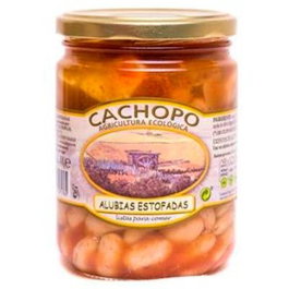 CACHOPO Alubias estofadas 400gr. ECO
