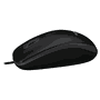 Logitech B100 Souris Optique Ambidextre Noire