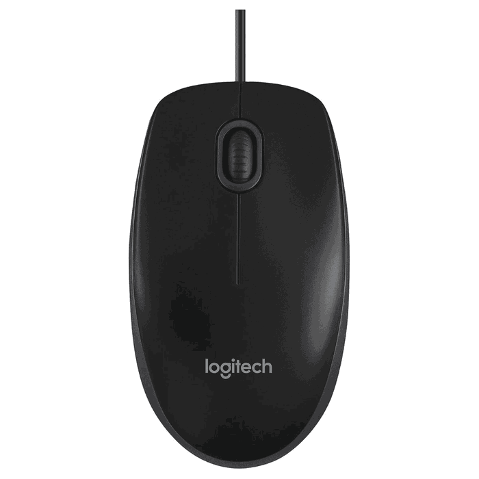 Logitech B100 Souris Optique Ambidextre Noire Logitech B100 Souris Optique Ambidextre Noire