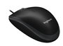 Logitech B100 - Souris filaire optique USB ambidextre pour bureau et portable, 800 DPI, noir, compatible PC/Mac/ChromeOS