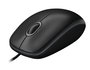 Logitech B100 - Souris filaire optique USB ambidextre pour bureau et portable, 800 DPI, noir, compatible PC/Mac/ChromeOS