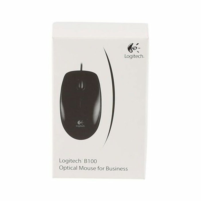 Logitech B100 Souris Optique Ambidextre Noire Logitech B100 Souris Optique Ambidextre Noire