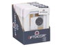 GIFTDECOR Cadre photo mural en bois blanc avec passe-partout 10x15cm