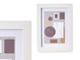 GIFTDECOR Cadre photo mural en bois blanc avec passe-partout 10x15cm
