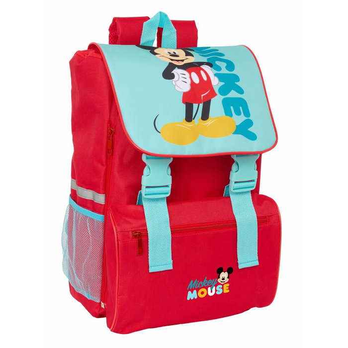Cartable Mickey Mouse Bleu Rouge 18,5 x 41 x 15 cm