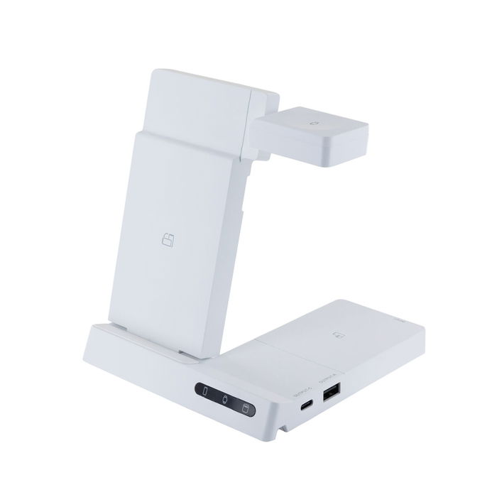 Chargeur sans fil Muvit MCWIR0012 Blanc Chargeur sans fil Muvit MCWIR0012 Blanc