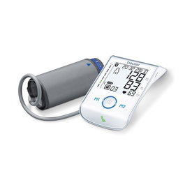 Beurer BM-85 Tensiomètre bras Bluetooth avec mesure de pression ajustée et connectivité app santé - Cliniquement testé ESH - Écran XL rétroéclairé
