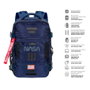 Karactermania Mochila Mercury Cabin NASA Spaceship Bleu marine